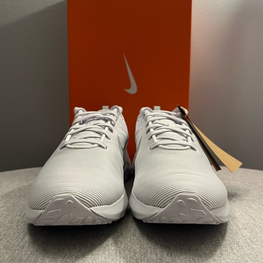 Nike Downshifter 12 White Silver Running Women’s Shoe Size 7.5 DD9294-100 - Picture 3 of 11